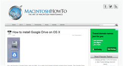 Desktop Screenshot of macintoshhowto.com